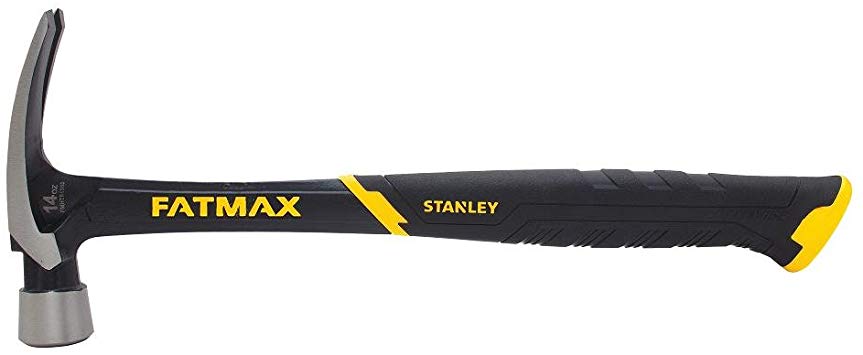 Stanley 14oz Smooth Face Straight Claw Hammer